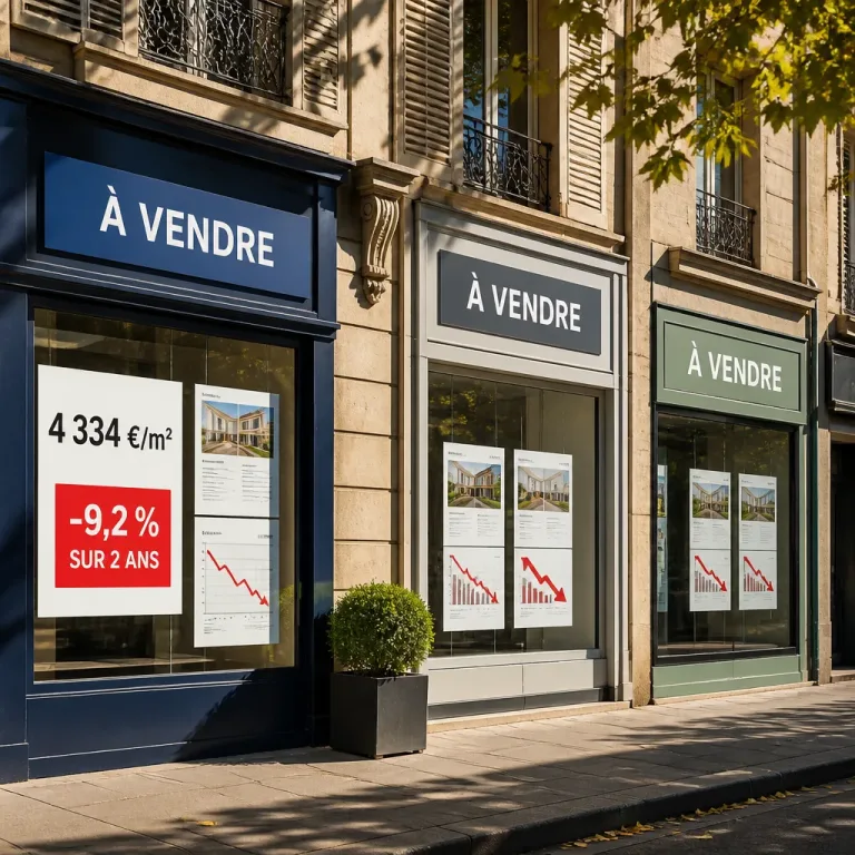 Bordeaux, Lyon, Nantes : trois métropoles entrent dans une phase de repli des prix