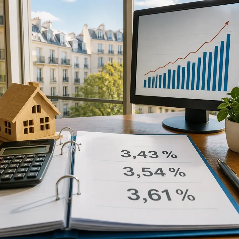 Les taux immobiliers repartent à la hausse en septembre 2026 : impact sur la capacité d'emprunt