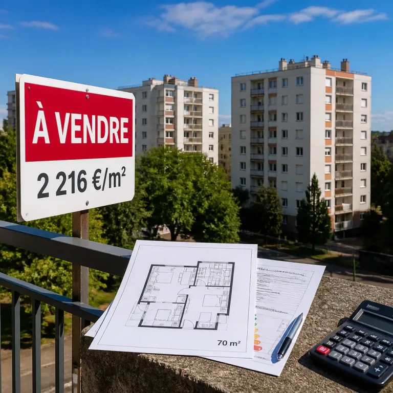 Les Mureaux : prix moyens à 2 216 €/m², loyers à 16 €/m² — quel pouvoir d'achat pour les acquéreurs ?