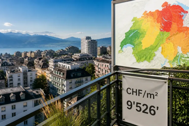 Les prix immobiliers en Suisse continuent de grimper en juin, fortes disparités régionales