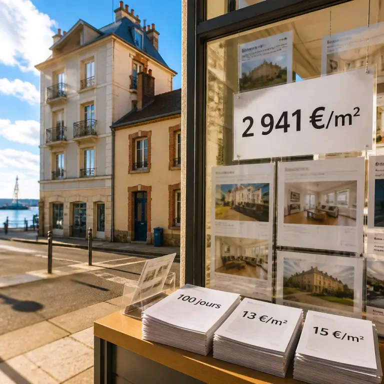 Saint‑Nazaire : des prix autour de 2 940 €/m², une progression mesurée mais régulière