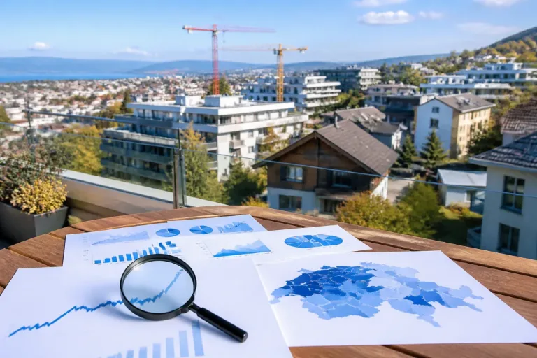 Les prix immobiliers suisses ont doublé en 25 ans : la BNS n'a pas vu venir de correction