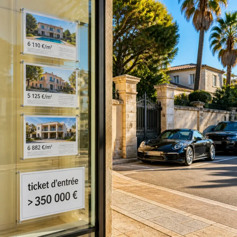 Mougins : les prix au m² continuent de grimper, le ticket d'entrée dépasse souvent 350 000 €