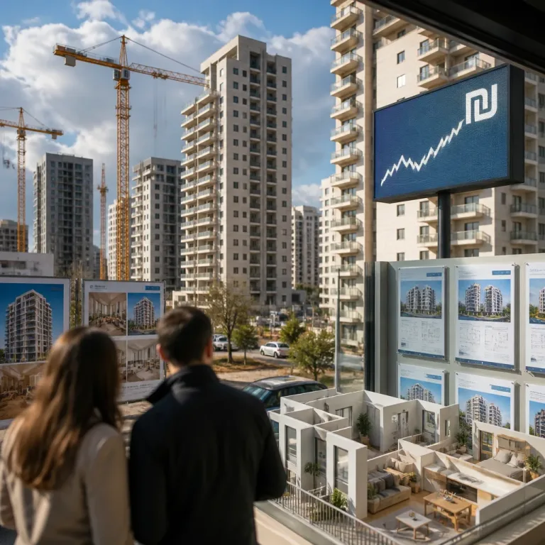 Prix de l'immobilier en Israël : recul inédit en huit ans, ralentissement marqué du marché