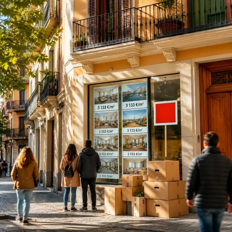 Prix de l'ancien en Espagne : +17,2 % en un an, 3 133 €/m² et une hausse généralisée