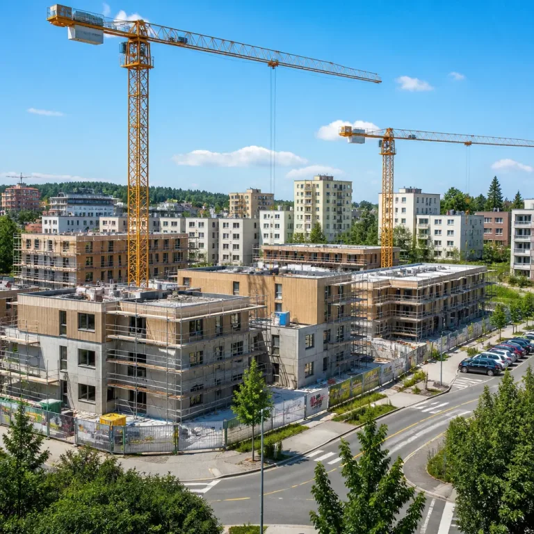 La Suisse relance la construction locative : 32 900 logements autorisés en un an