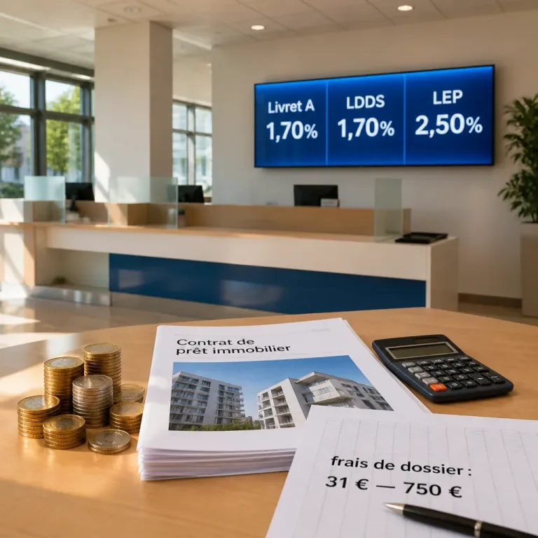 Taux : le Livret A remonte, le LEP stagne, et les banques maintiennent des barèmes immobiliers serrés