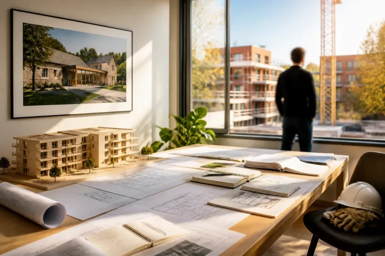 Après 32 ans, une architecte sarthoise quitte la scène après avoir signé des centaines de logements