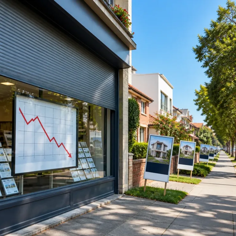 Le marché immobilier australien se refroidit : chute des ventes, recettes fiscales en baisse