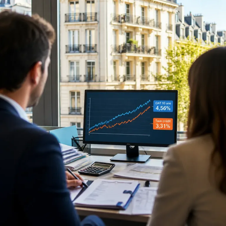 Taux immobiliers : la remontée se confirme, l'OAT 10 ans renforce la pression sur les prêts