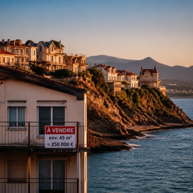 Pyrénées‑Atlantiques : Guéthary au sommet, Hendaye le point d'entrée à 250 000 €