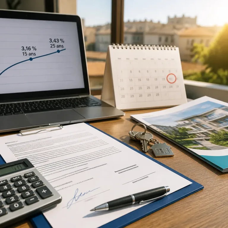 Taux immobiliers en août 2026 : pause estivale mais la rentrée reste sous pression