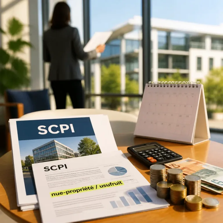 Démembrement de SCPI : comment payer moins en achetant la nue‑propriété