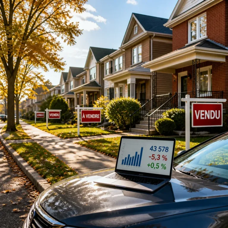 Les ventes résidentielles au Canada : léger rebond en juillet malgré un repli annuel de 5,3 %