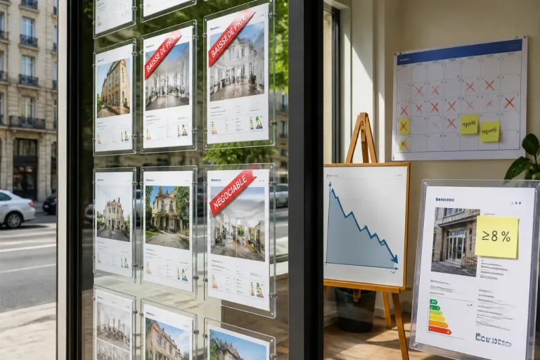 Immobilier S1 2026: repli des prix et pouvoir de négociation accru selon l’Adresse