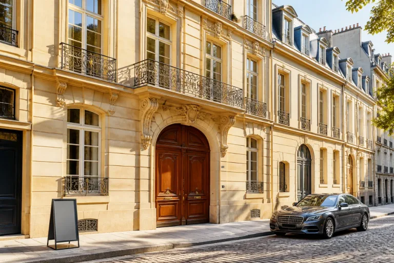 Hôtel particulier dans le 7e arrondissement mis en vente à 18,9 M€ : le luxe parisien entre patrimoine et confort moderne