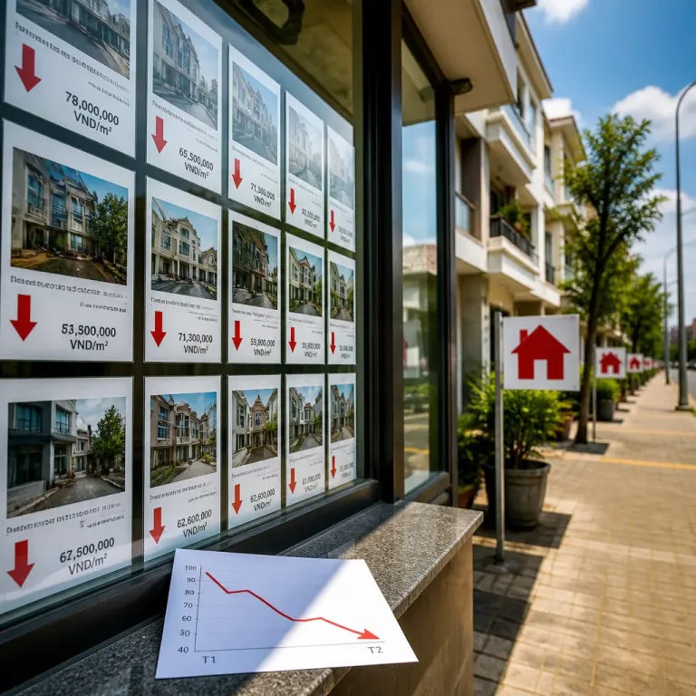 Les prix de l'immobilier reculent au deuxième trimestre 2026, signe d'un rééquilibrage national
