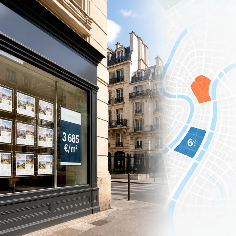 Lyon : correction durable, les prix reculent de 11,5 % et un arrondissement passe sous 3 700 €/m²