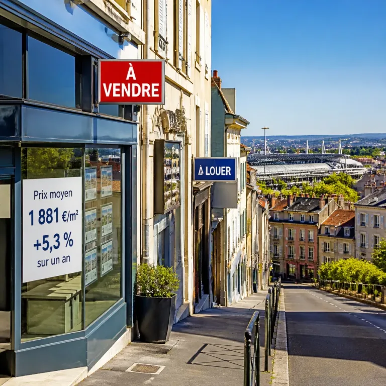 Mâcon : les prix de l’immobilier progressent encore — 1 881 €/m² en moyenne, +5,3 % sur un an