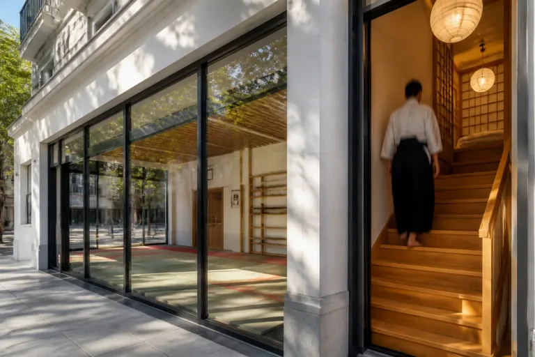 Un ryokan à Besançon transformé en Airbnb pour financer une école d'arts martiaux