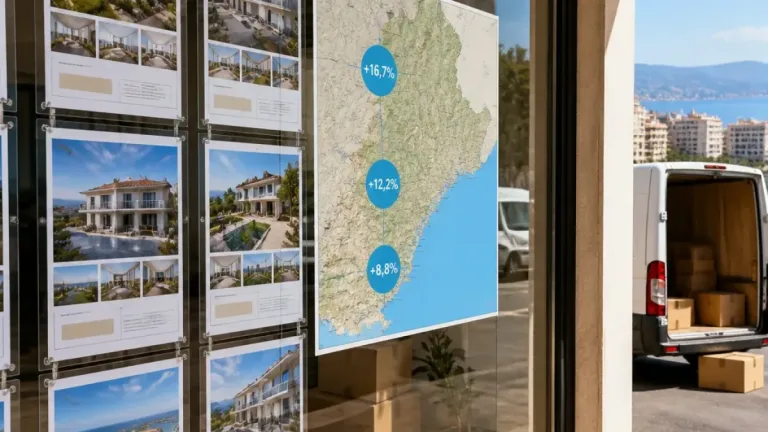Les prix de l'ancien dans les Alpes‑Maritimes progressent de 2,4 % sur un an malgré la hausse des taux