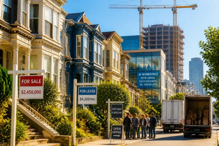 L'essor de l'IA conduit déjà à une flambée des prix à San Francisco
