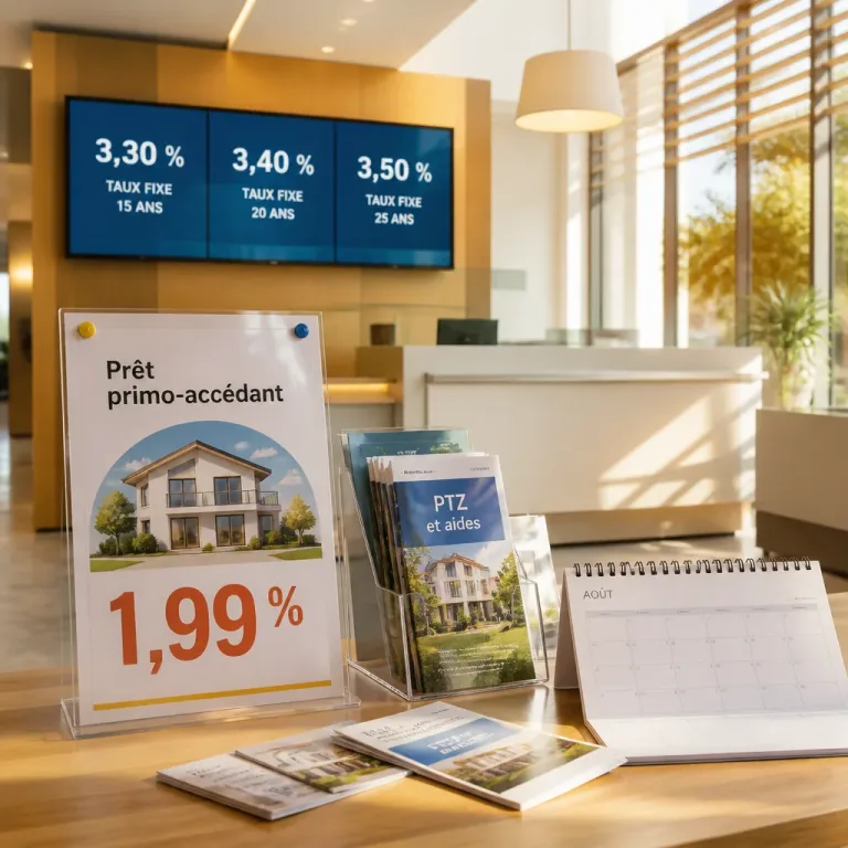Les banques maintiennent des taux immobiliers stables en août, des prêts bonifiés prolongés pour la rentrée