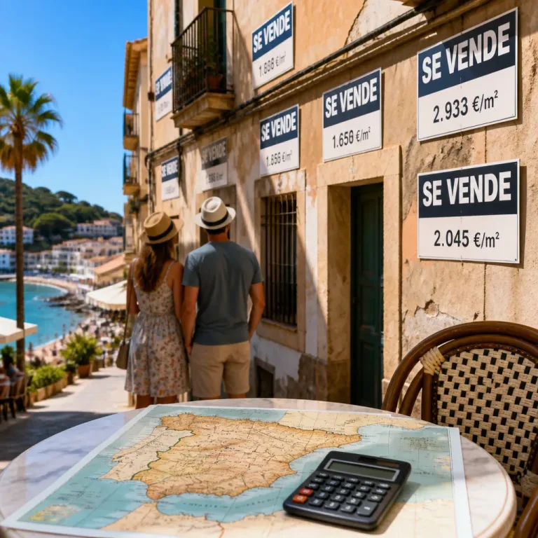 Les prix de l'ancien en Espagne bondissent de 16,2 %, prix moyen à 2 933 €/m² en juillet 2026