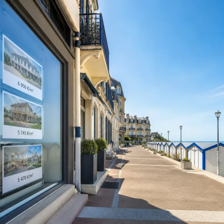 Prix immobiliers : la Côte Fleurie tire le Calvados vers des records, Deauville en tête