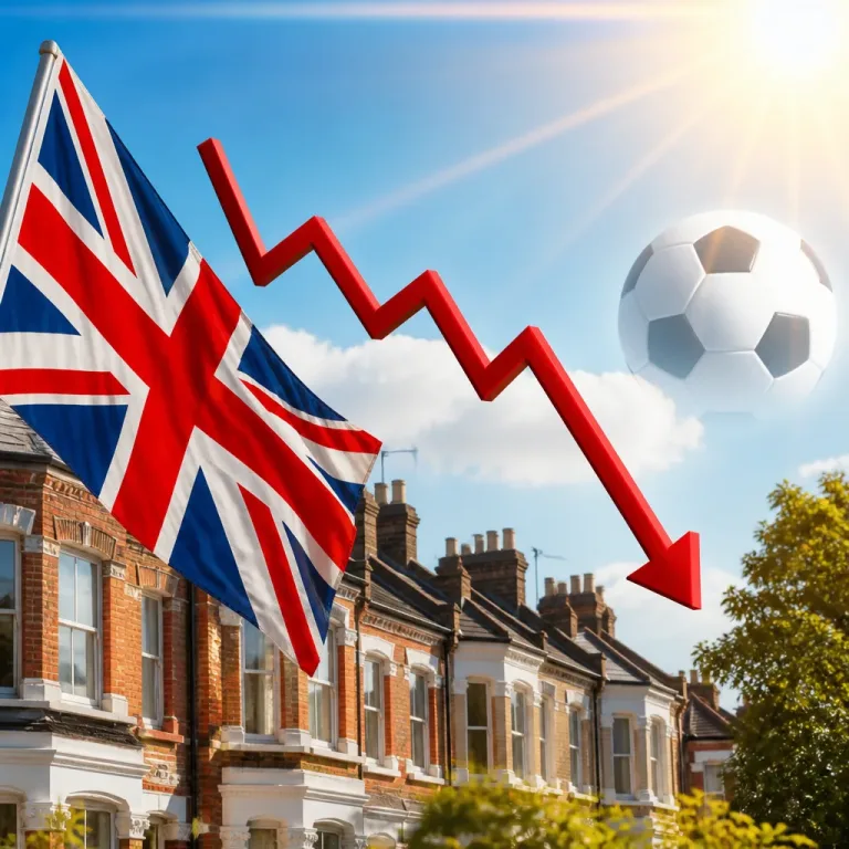 Immobilier britannique: recul marqué des prix demandés en juillet sur fond de canicule et de Mondial