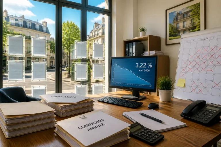 Marché résidentiel: repli des ventes au 1er semestre, tensions accrues sur le crédit