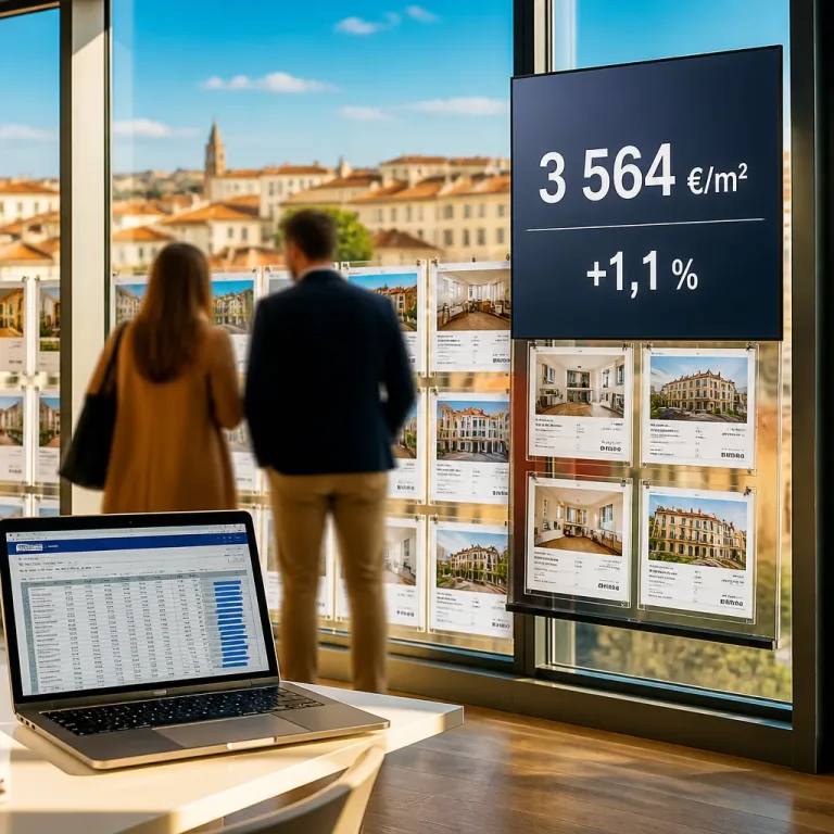 Toulouse : le prix du mètre carré progresse de 1,1 % au 1er semestre 2026