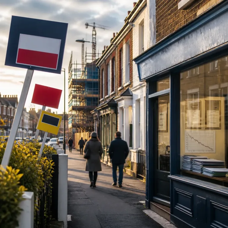 Le marché immobilier britannique reste atone, les prix négatifs et les bailleurs se replient