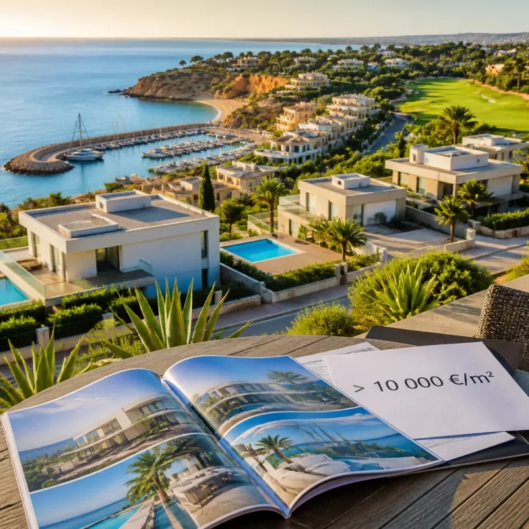 Le luxe en Algarve franchit souvent les 10 000 € le mètre carré, nouveaux records