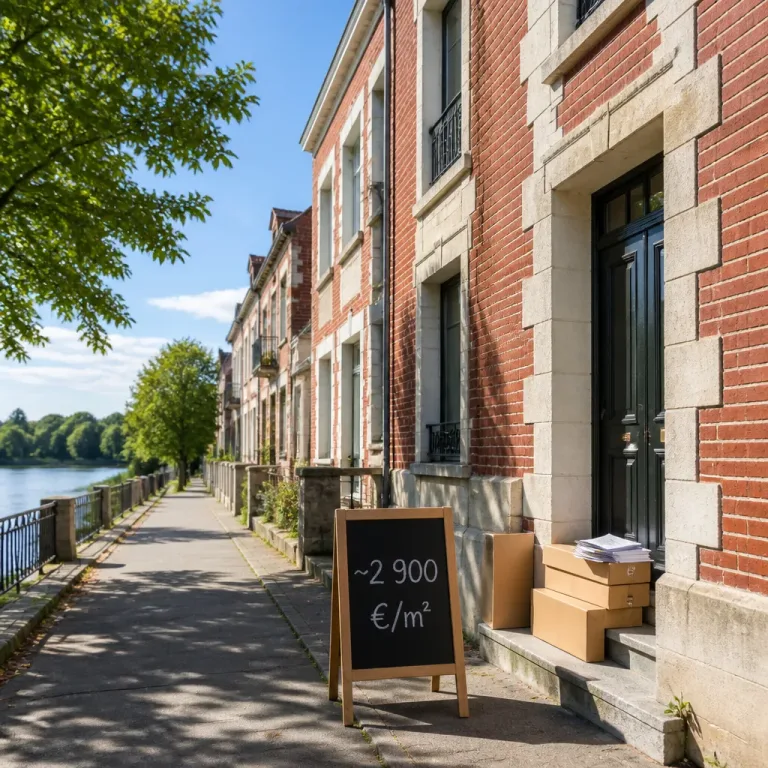 Nantes : prix en recul régulier, l'île Beaulieu repasse sous 3 000 €/m²