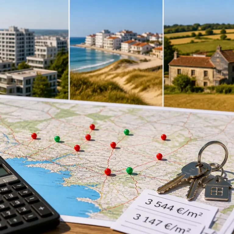 Où acheter le moins cher en Loire‑Atlantique : Nantes, littoral ou campagne ? Chiffres et secteurs à cibler