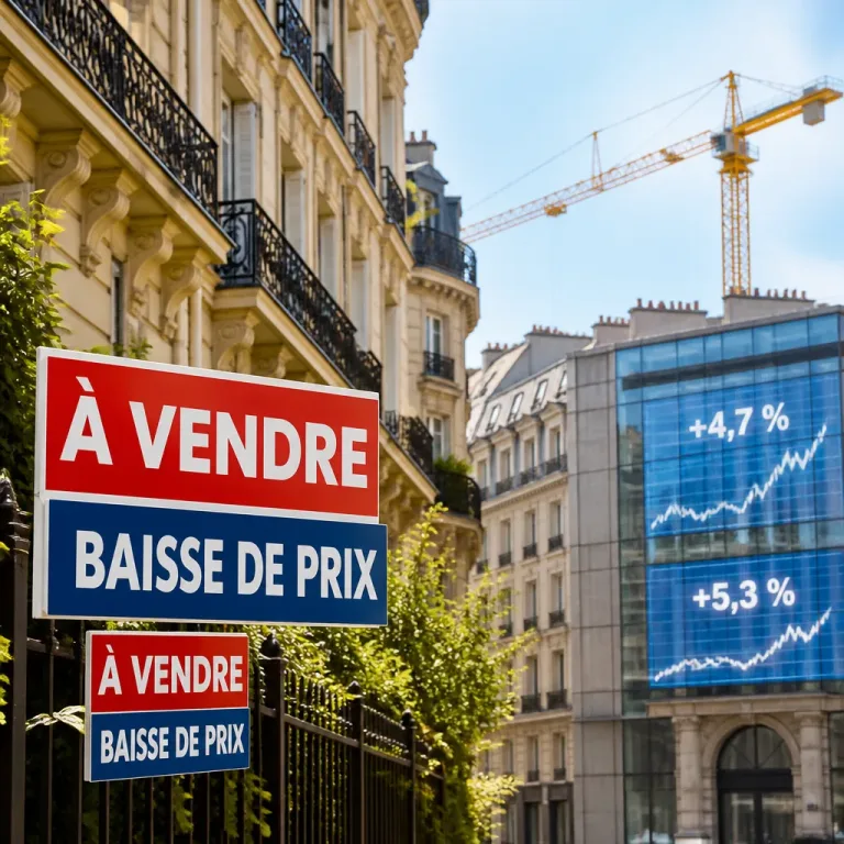 Hausse des taux d'État et baisse des prix : vers une correction nationale du marché immobilier