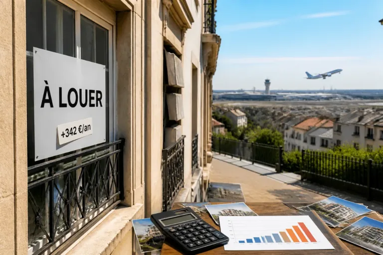 Le tourisme aérien pousse les loyers en Europe : des hausses nettes jusqu’à 342 € par an