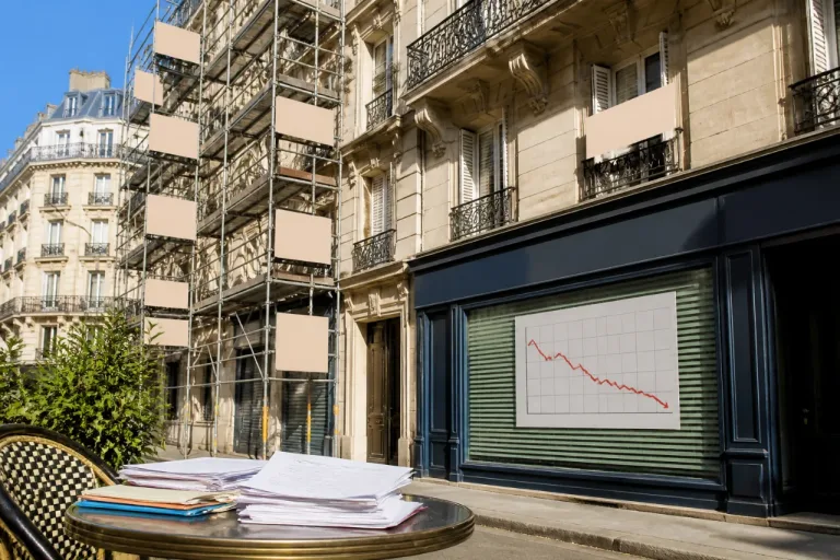 Paris : les transactions s’effondrent, le marché résidentiel traverse une panne durable