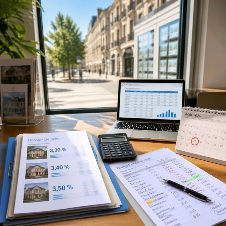 Taux immobiliers stables en août 2026 : respiration avant une possible remontée liée à la BCE
