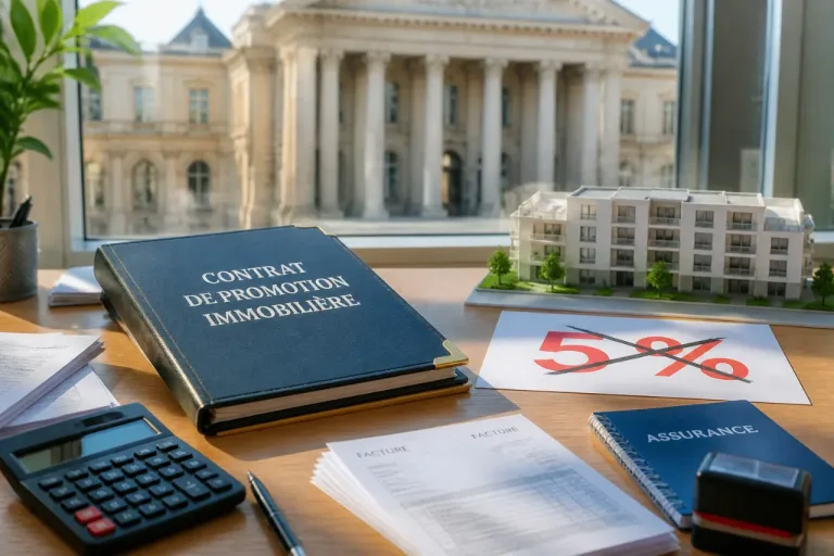 La Cour de cassation exclut la retenue de 5 % pour le contrat de promotion immobilière