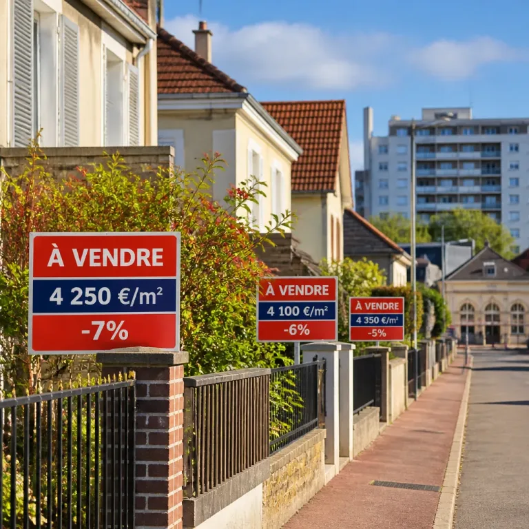 Les prix fléchissent fortement dans cinq villes des Yvelines, jusqu’à -13,2% en deux ans