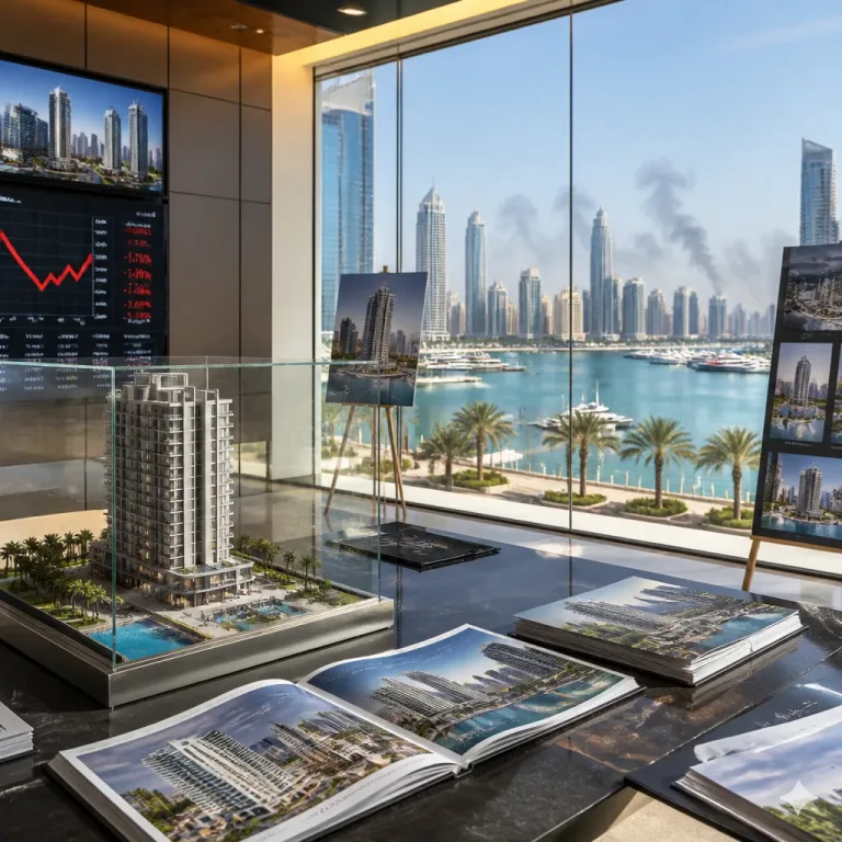 Le conflit au Moyen-Orient refroidit le marché résidentiel de Dubaï : ventes et valeurs en forte baisse
