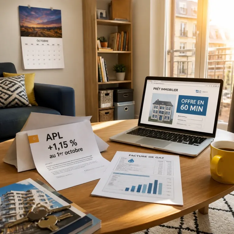 APL +1,15% en octobre, LCL promet un prêt immobilier signé en 60 minutes, gaz stable en août