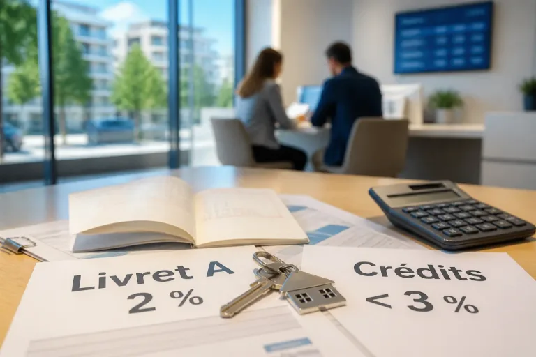 Vers un Livret A relevé à 2 % et des crédits immobiliers sous 3 % : quel impact pour les ménages ?