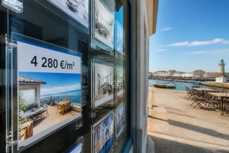 Saint‑Gilles‑Croix‑de‑Vie : correction des prix, 4 280 €/m² et nouvelles marges de baisse attendues