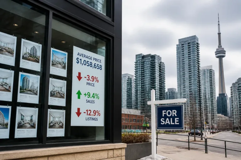 Toronto: les prix reculent de 3,9 % sur un an, les ventes repartent en juin