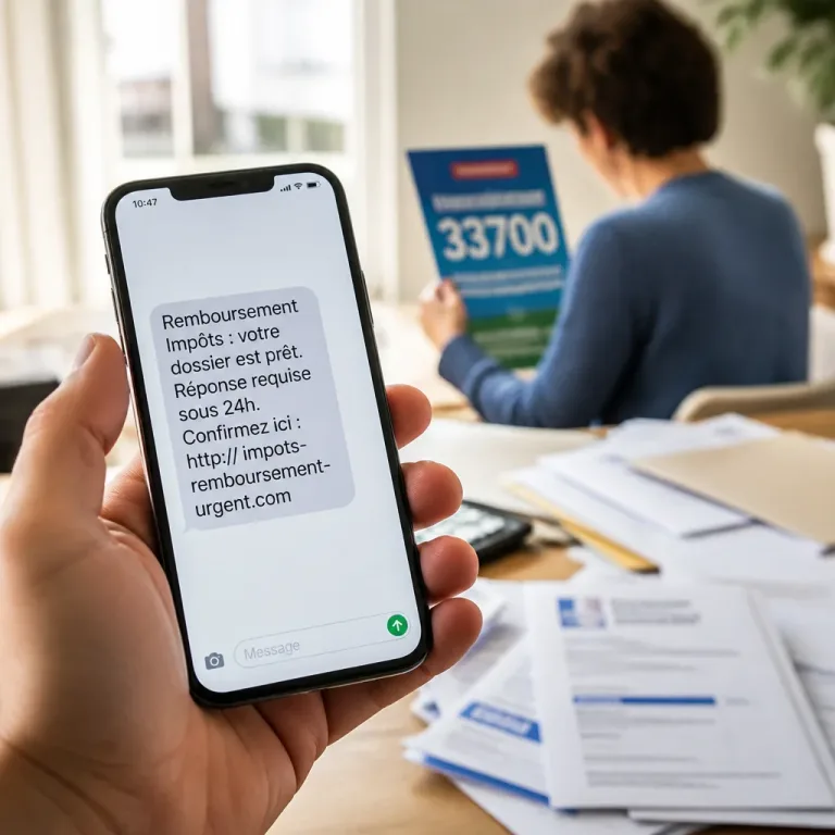 Attention aux faux SMS 'impôts' : cinq signaux pour repérer l'arnaque et le réflexe 33700