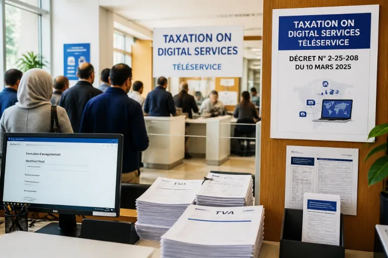 Le Maroc impose la TVA aux services numériques étrangers: enregistrement et déclaration obligatoires dès le 11 juin 2026