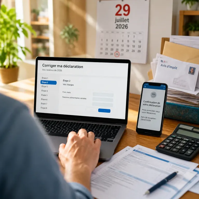 Correction de la déclaration 2026 : le fisc active l'outil en ligne, mode d'emploi et conséquences